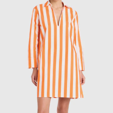 Short Kurta in Sunny Stripes