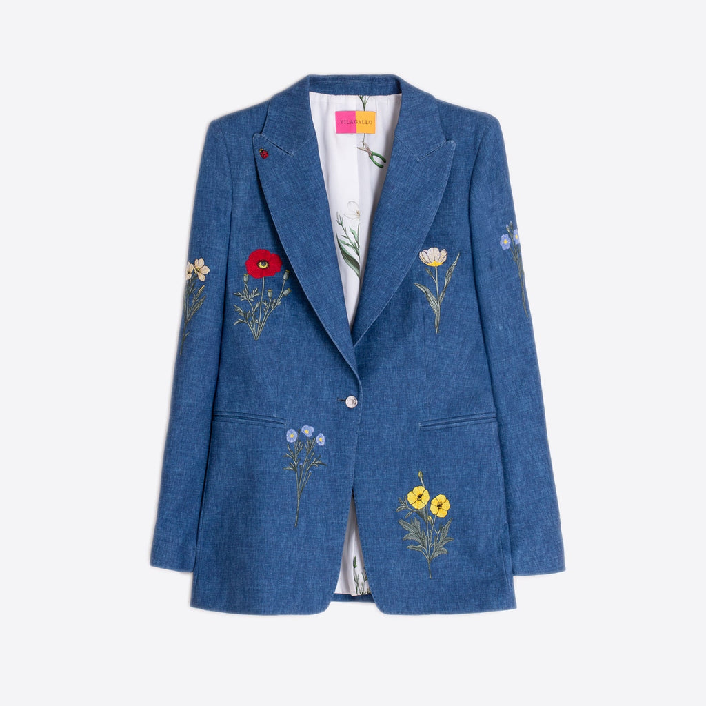 Sophia Embroidered Blazer