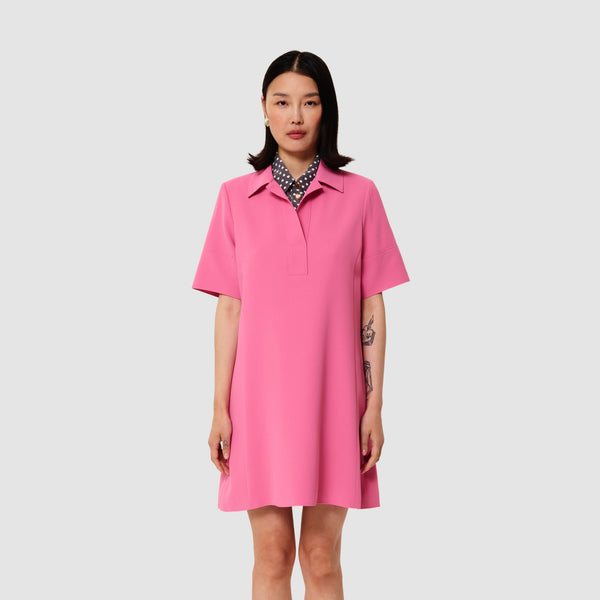 Robby Crepe Dress in Rose