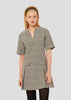 Riyu Dress in Glen Plaid