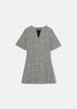 Riyu Dress in Glen Plaid