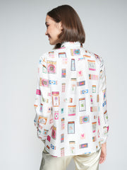 Tea Shirt in Matchbook Print