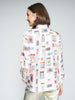 Tea Shirt in Matchbook Print
