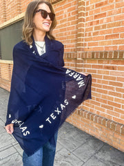 Texas Cities Scarf