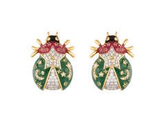 Thea Green Earrings