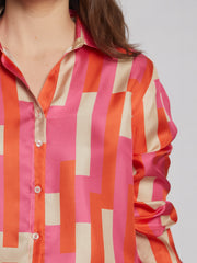 Gab Shirt in Geometric