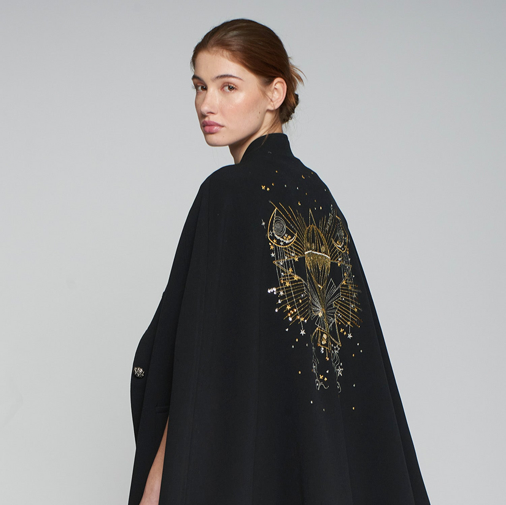 Hilda Embroidered Cape