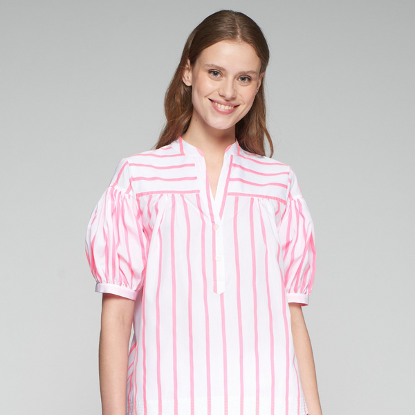 Ilianna Shirt in Neon Rosa