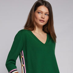Side Button Sweater