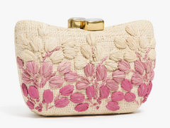 Vintage Flowers Clutch