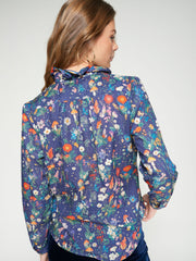 Volantes Shirt in Floral