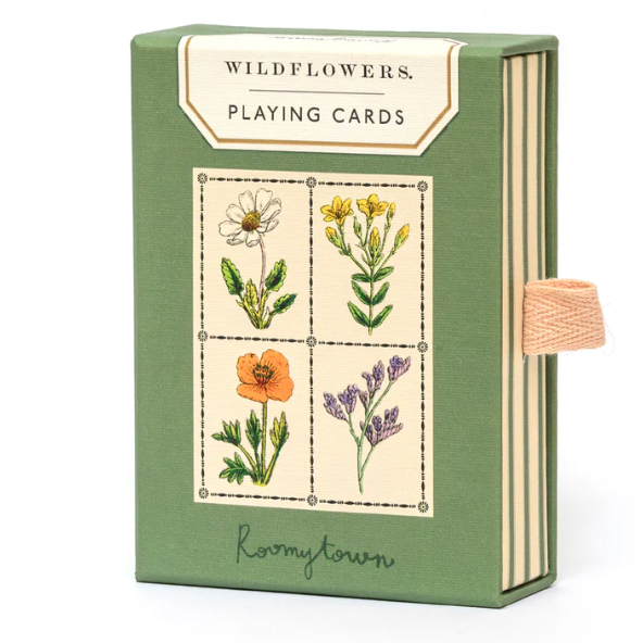 Single Deck Playing Cards- Wildflowers