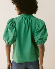 Alix Blouse in Green