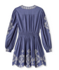 Blake Mini Dress in Indigo