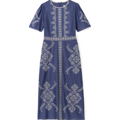 Bobbi Dress in Indigo
