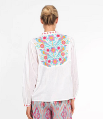 Catnep Blouse w/ Birds