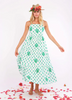Cornflower Dress in Emerald
