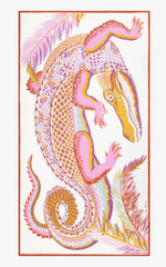 Croco Cotton Scarf