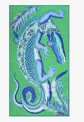 Croco Cotton Scarf