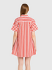 Dock Dress in Red Stripes