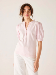 Earhart Ribbed Henley Top