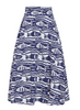 Pavillion Skirt in Fish Print