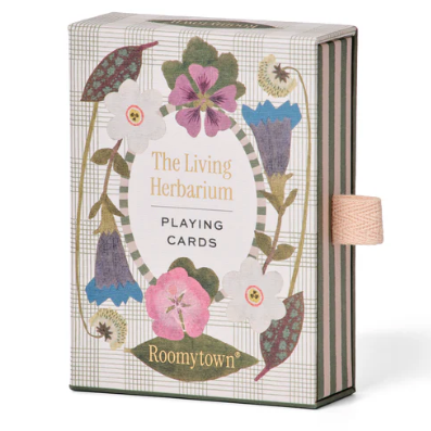 Single Deck Playing Cards- Herbarium