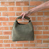 Joelle Suede Handbag