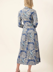 Kassidy Shirt Dress in St. Augustine Bird