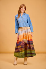 Kit Skirt in Field Study