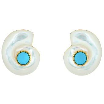 Monomoy Shell Stud