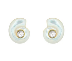 Monomoy Shell Stud