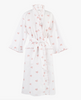 Nancy Ruffle Embroidered Robe