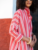 Emerson Top in Rojo Wide St.
