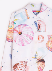 Watercolor Marine Print Shirt