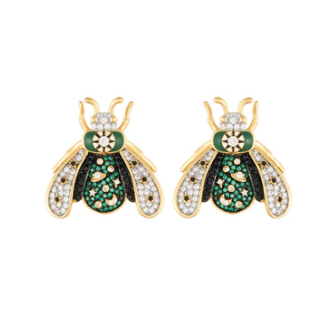 Vespa Happi Emerald Earrings
