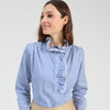 Volantes Shirt in Blue/White St.