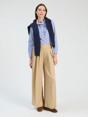 Volantes Shirt in Blue/White St.