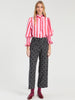 Volantes Shirt in Pink/Red St.