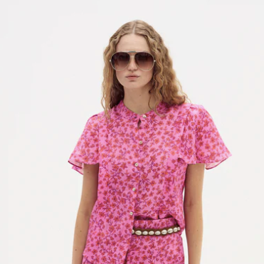 Willow Linen Shirt in Simone