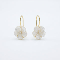 Wire Flower Earring