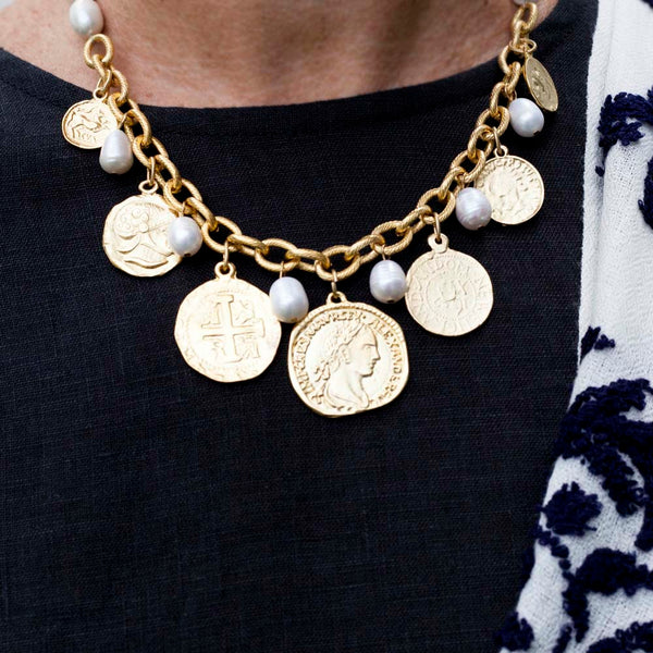 Anne Coin Necklace