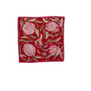 Floral Blockprint Cocktail Napkins