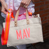 Hot Pink/Orange Crossbody Strap