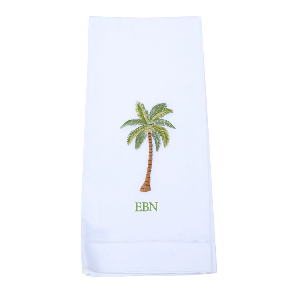 Palm Tree Guest Towel