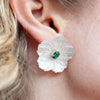 MOP Flower Earring